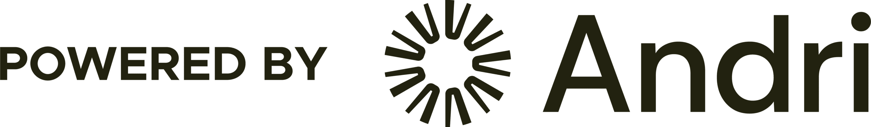 Logo powered by Andri